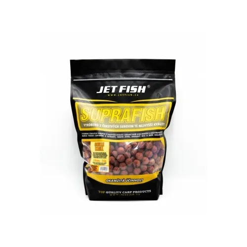 Jet Fish Boilie Supra Fish Chilli Krill Hmotnost: 4kg, Průměr: 24mm
