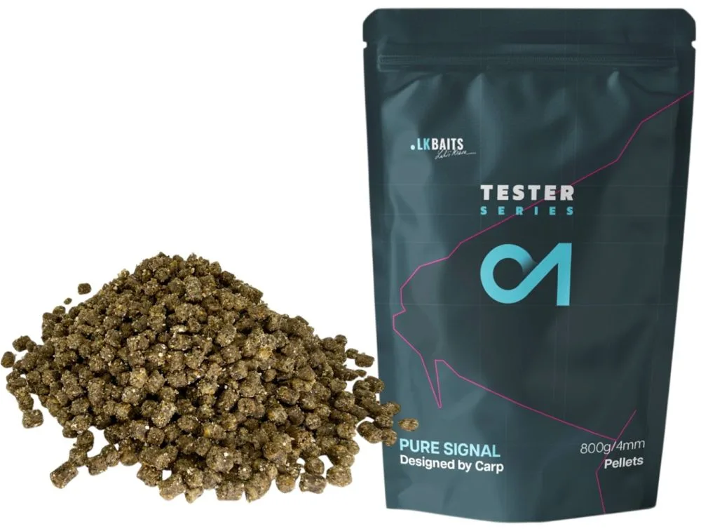Lk baits pelety tester series_01 pure signal - 4 mm 800 g