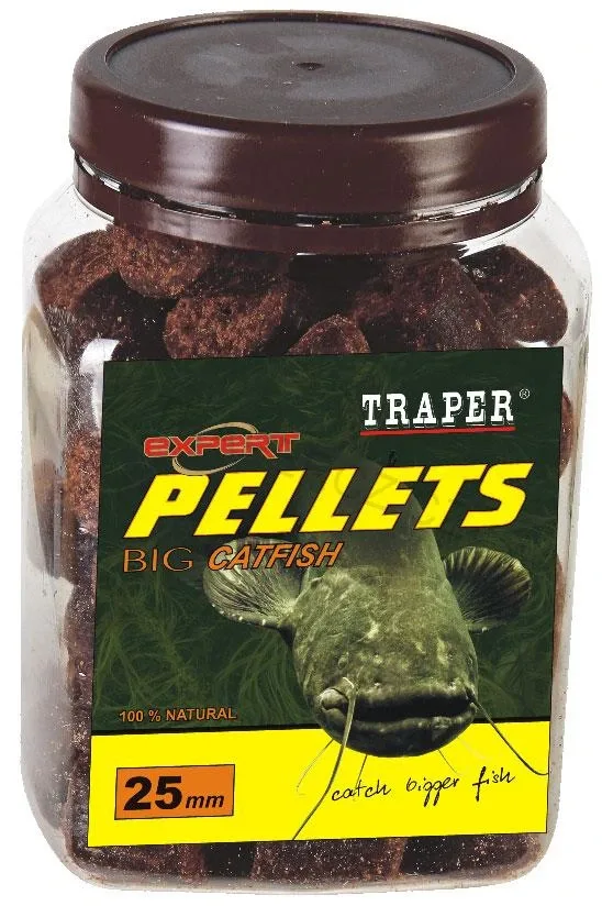 Traper Sumčí Pelety Expert Catfish Hmotnost: 500g, Průměr: 50mm