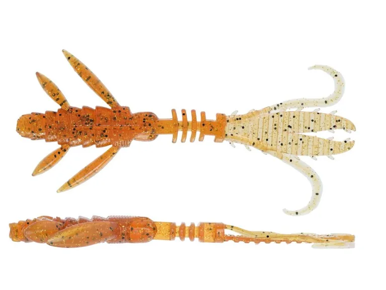 Westin Gumová nástraha CreCraw Ripplr Creaturebait Motoroil Pepper - 9,5cm 4g 4ks