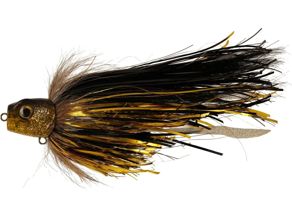 Westin jigová hlava monsterfly 22 cm 44 g - gold rain