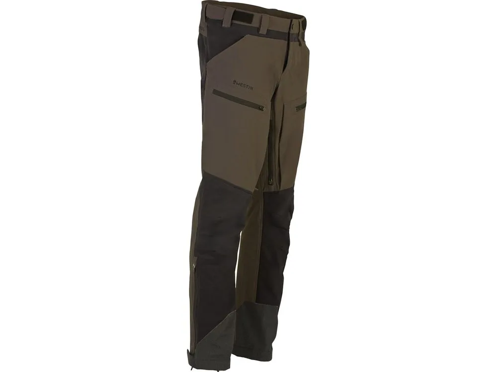 Westin Kalhoty Reel Flex Trousers Beluga/Lichen Green - XXL