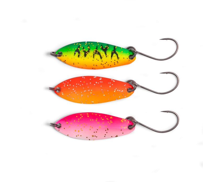 Zebco plandavka target fish trout ul spoon set - 2,2 g