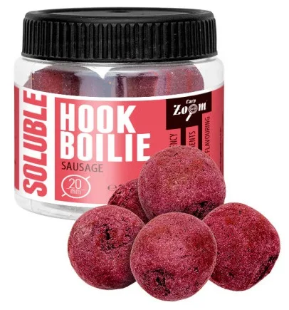 Carp zoom rozpustné boilie soluble hook boilie 110 g 20 mm - klobása – CARPZOOM