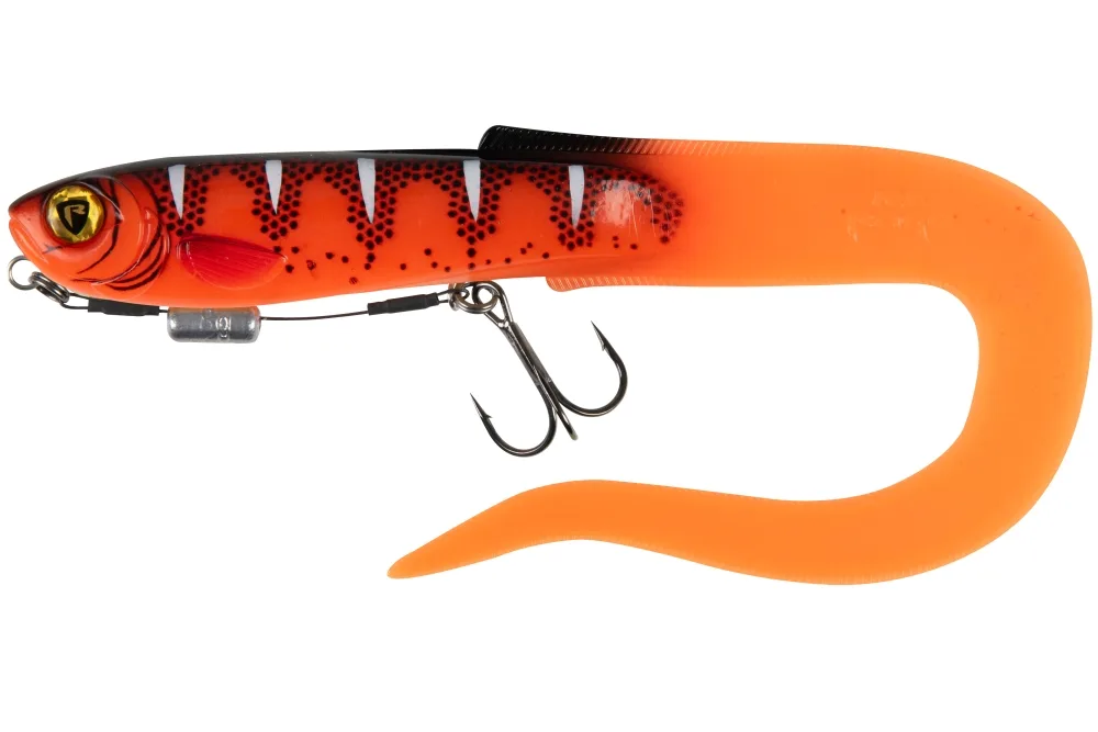 Fox rage gumová nástraha slick eel loaded uv red wake - 21 cm 25 g #2