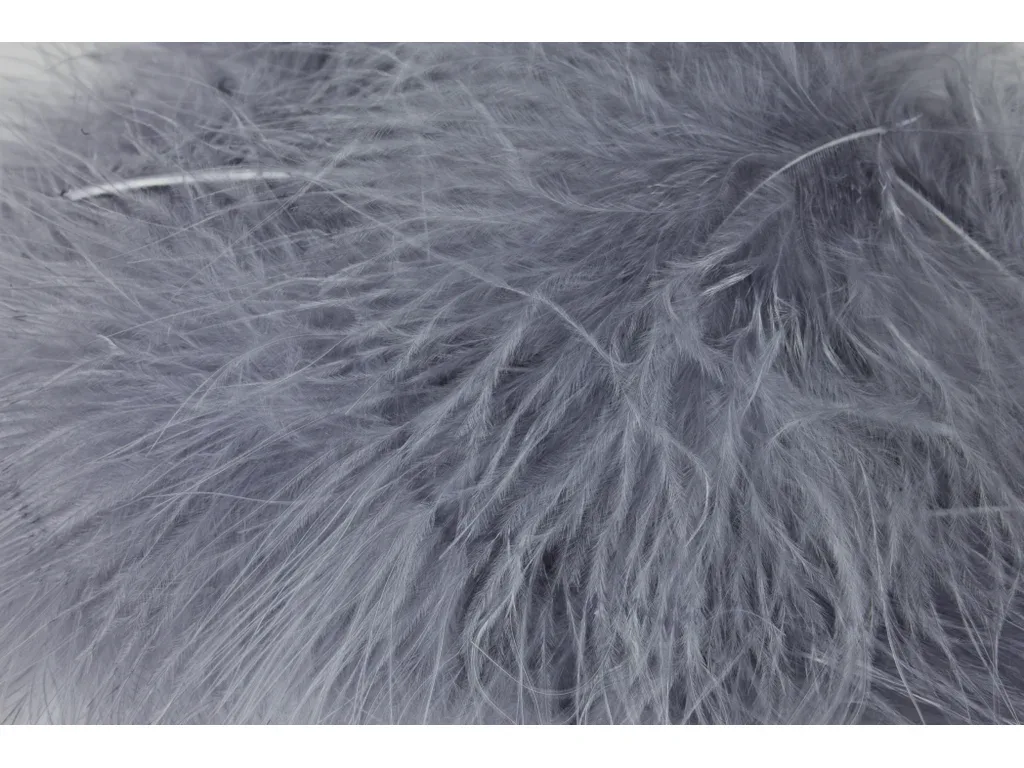 Hends Peří Marabou Grey Light