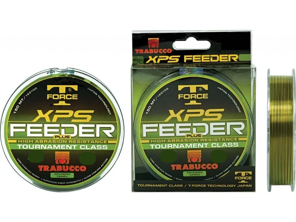 Trabucco vlasec XPS Feeder Plus 150m Nosnost: 9,86kg, Průměr: 0,30mm