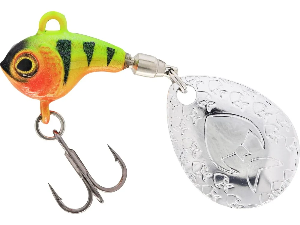 Westin nástraha dropbite tungsten spin tail jig chartreuse perch - 1,6 cm 7 g