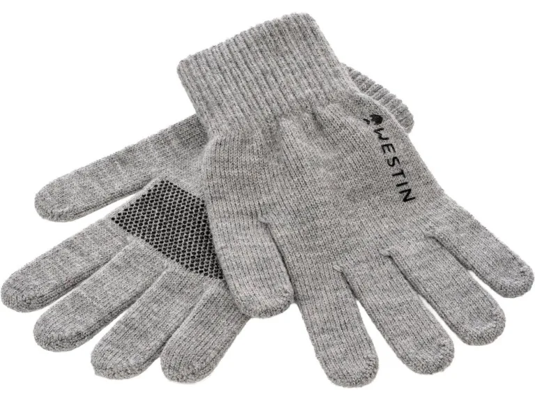 Westin Rukavice Merino Wool Gloves Light Grey Melange - Large