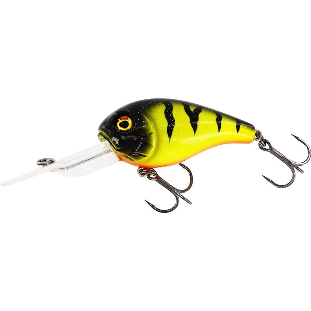 Westin Wobler MegaBite DR Crankbait Floating Fire Perch - 30g 7cm