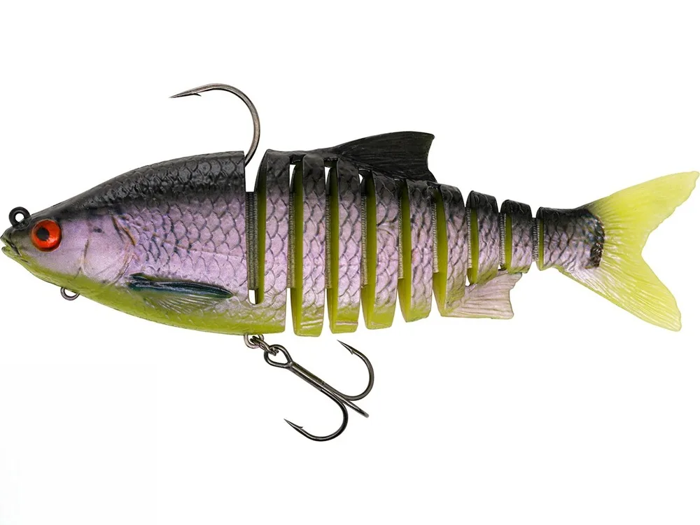 Westin wobler ricky the roach multi jointed r2f sinking ghost uv roach - 14 cm 41 g