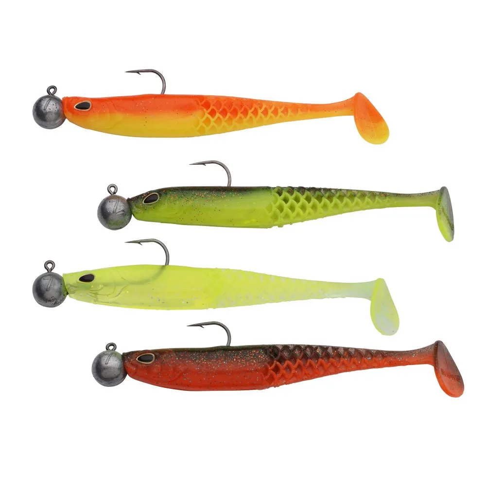 Berkley Gumová nástraha PowerBait Cullshad Slim RTF Dark Water 4ks - 7,5cm 5g