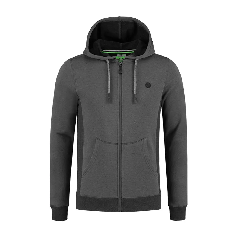 Korda Rybářská Mikina LE Charcoal Zip Hoodie - XL