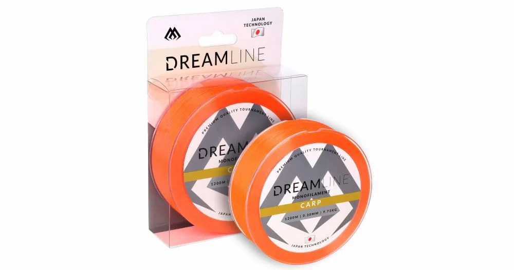 Mikado vlasec dreamline carp fluo oranžová1200 m - 0,30 mm 9,73 kg