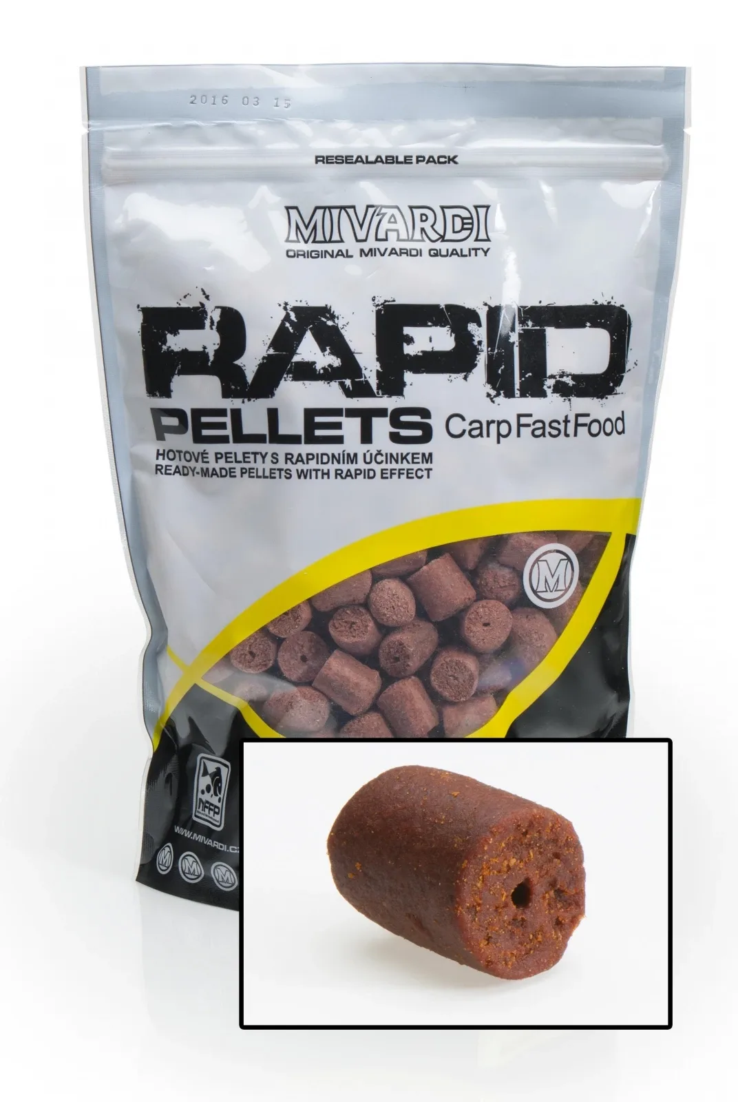 Mivardi Pelety Rapid Extreme - Robin Red Hmotnost: 1kg, Průměr: 4mm