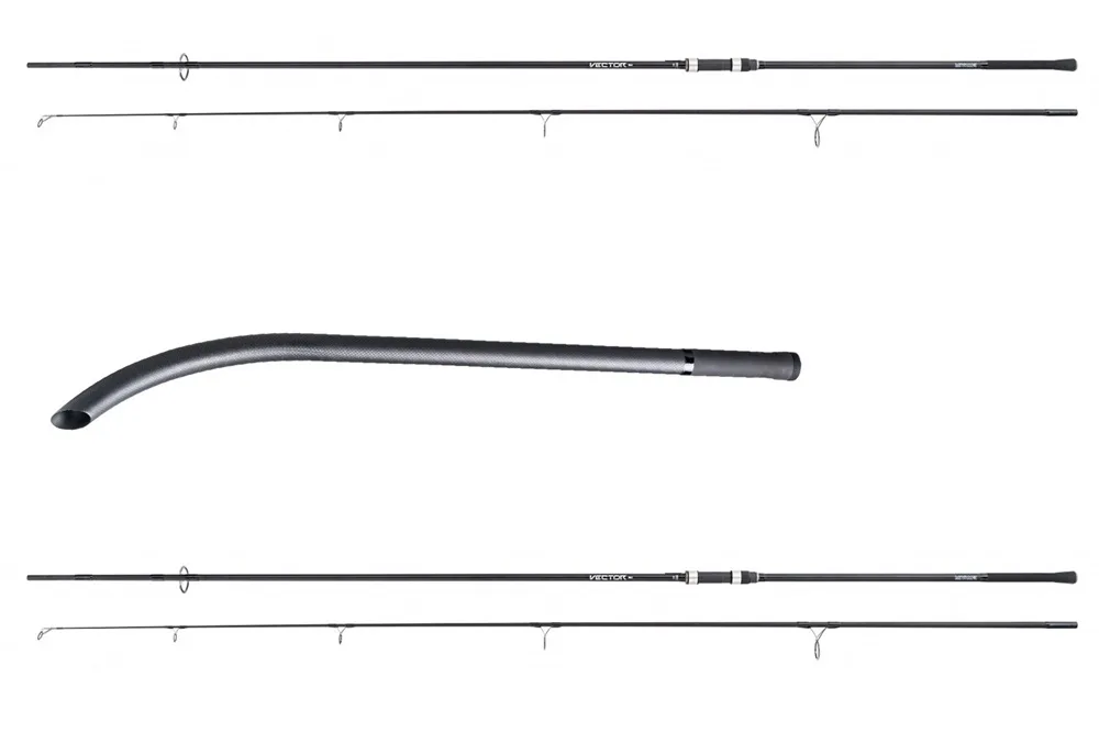 Mivardi prut vector carp mk2 360h 3,6 m 3 lb 2x + vrhací tyč carbo stick xl