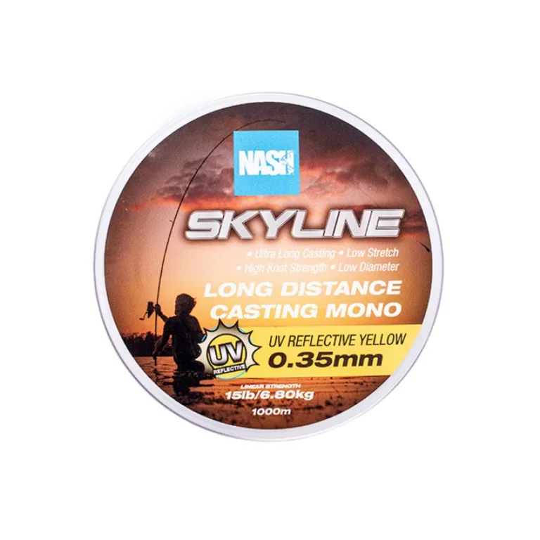 Nash Vlasec Skyline Mono UV Yellow 1000m - 0,30mm 5,44kg
