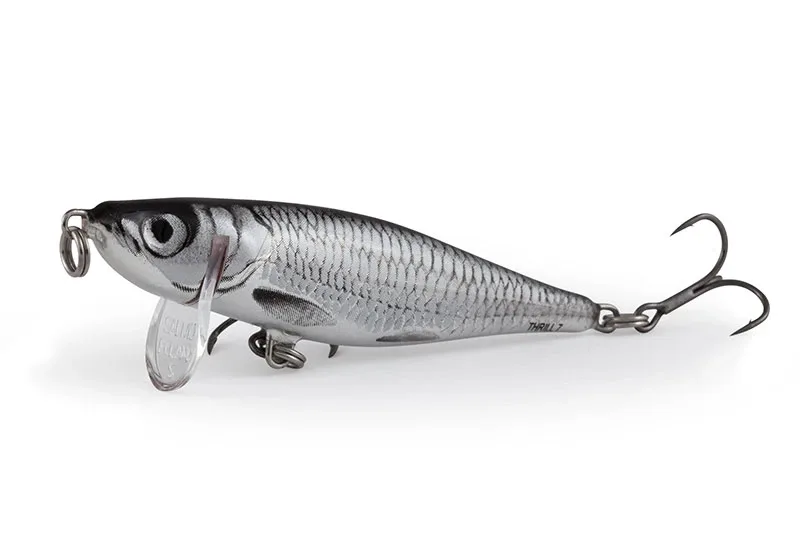 Salmo Wobler Thrill Sinking Black Metallic Bleak Délka: 5cm, Hmotnost: 6,5g, Maximální ponor: 1m