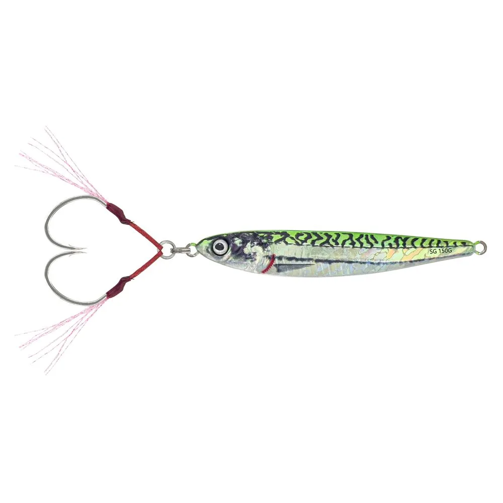 Savage gear pilker 3d anchovy jig green mackerel - 12 cm 100 g