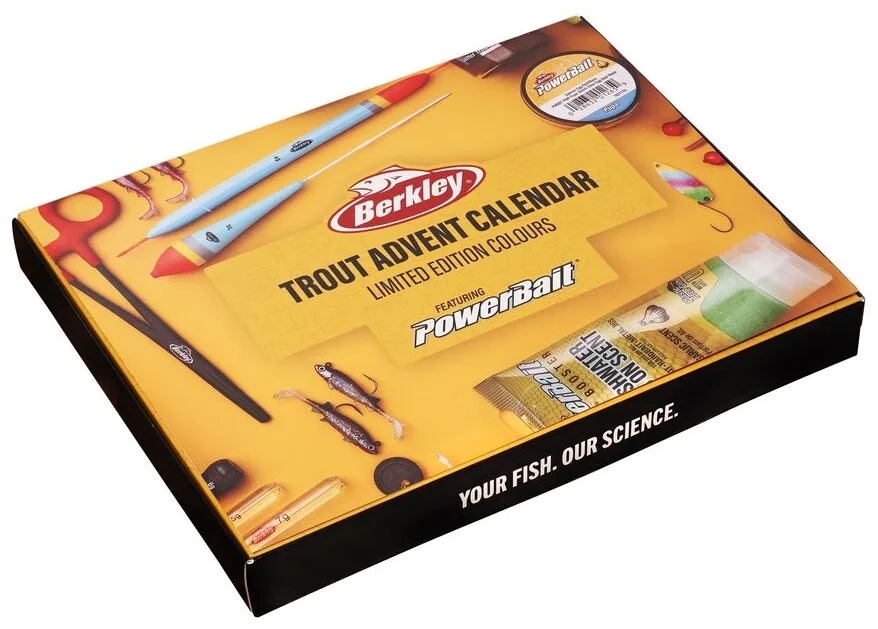 Berkley adventní kalendář advent calendar trout 24 doors