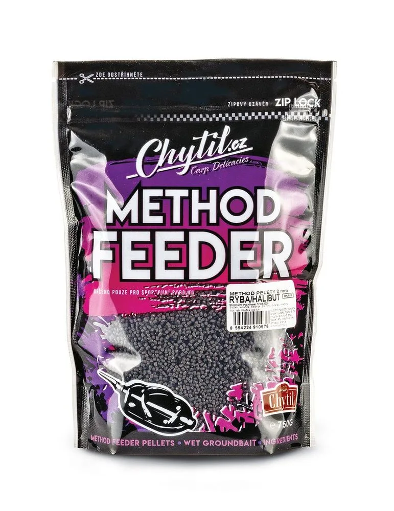 Chytil Method Feeder Pelety 2mm 750g - Ryba & Halibut