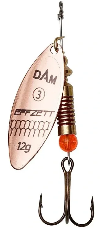 Dam Třpytka Effzett Predator Spinner Copper Hmotnost: 3g, Velikost: #0