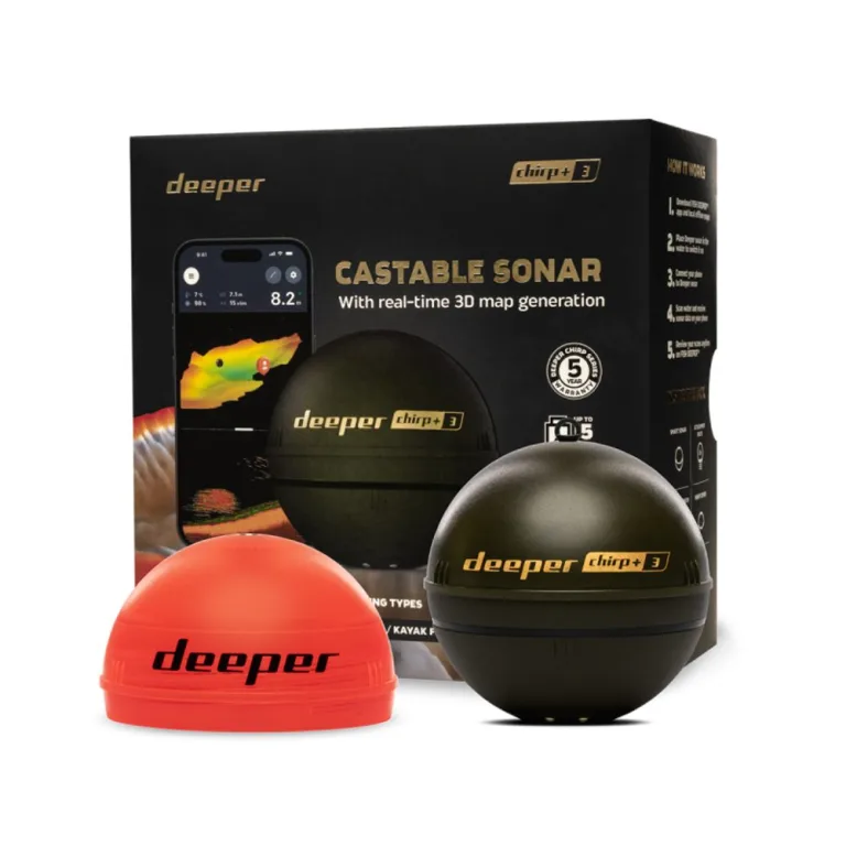 Deeper Nahazovací sonar Fishfinder CHIRP+ 3