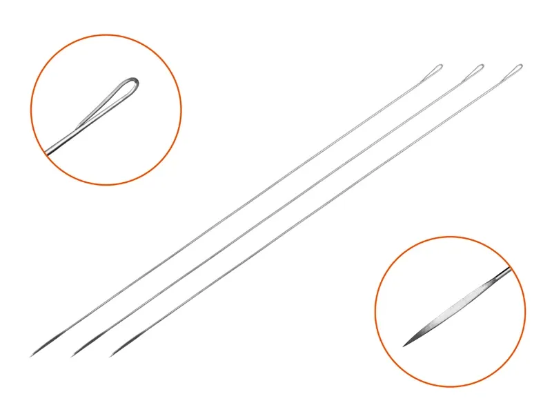 Delphin Prošívací Jehla FISHY 3ks Velikost: 15cm