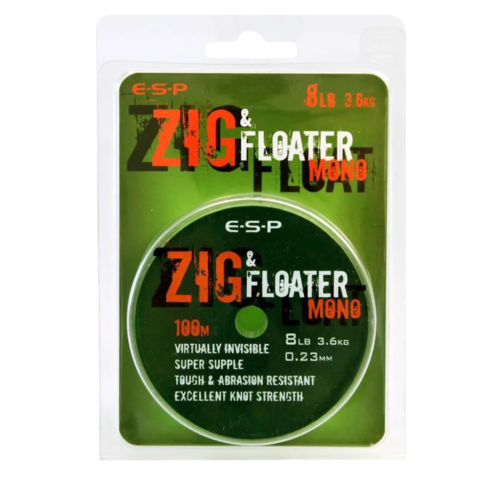 ESP vlasec Zig&Floater Mono 100m 8lb 0,23mm 3,6kg