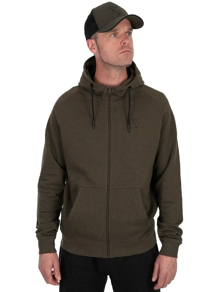 Fox Mikina Collection Lightweight Hoodie Green Black Velikost: 2XL