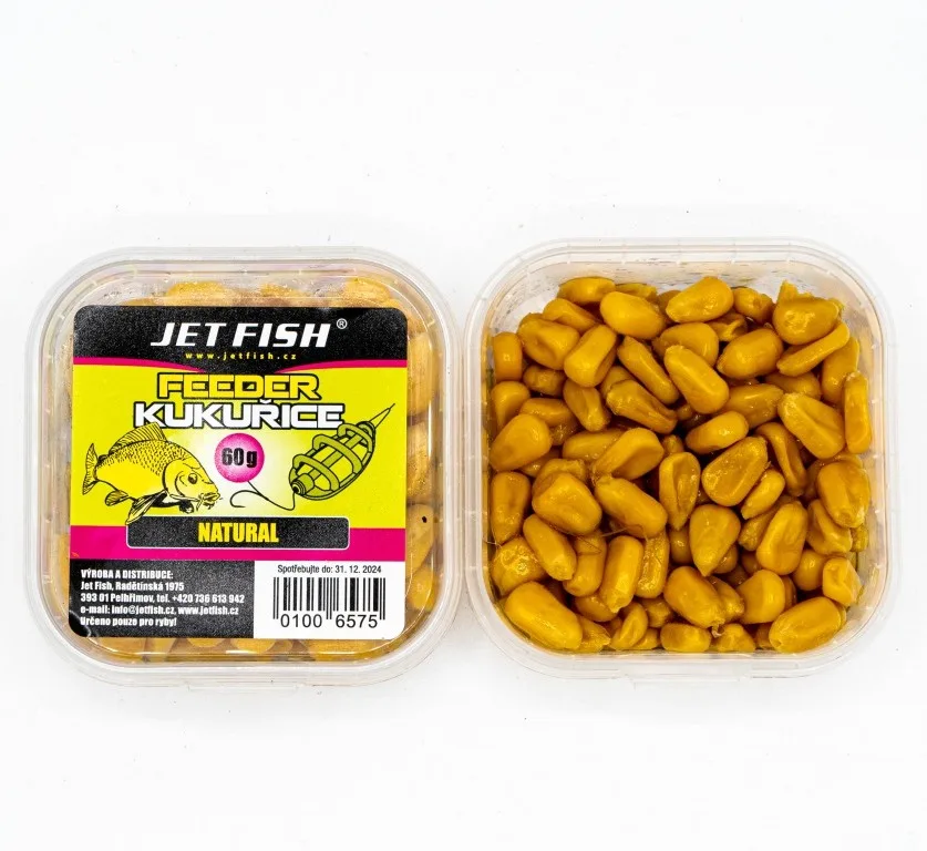 Jet fish kukuřice feeder 60 g - natural