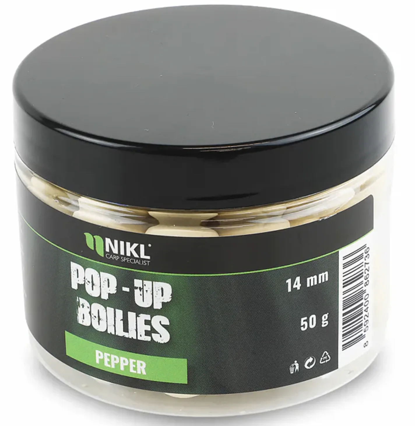 Nikl Plovoucí Boilies Pepper Pop-up Hmotnost: 50g, Průměr: 18mm
