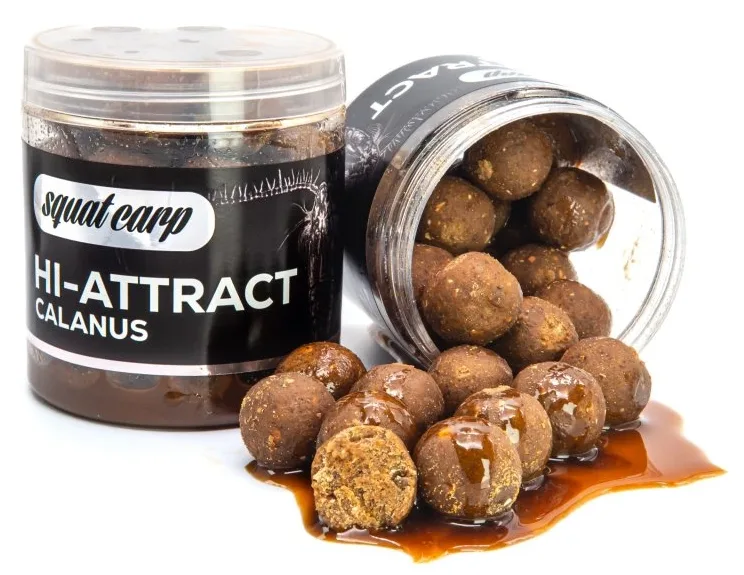 Squat carp boilies v dipu hi-attract calanus 220 g - 20 mm