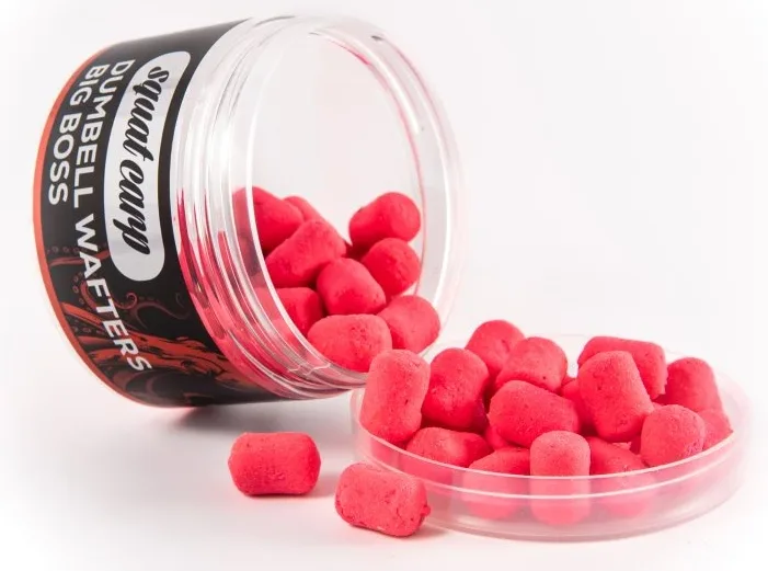 Squat carp vyvážené boilies wafters dumbells big boss 55 g 10x16 mm