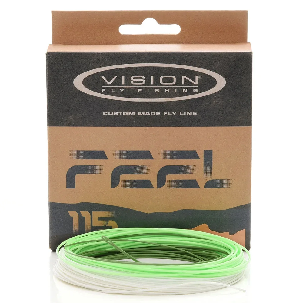 Vision Muškařská Šňůra Feel FlyLine 115 Floating WF 98ft Aftma: #4