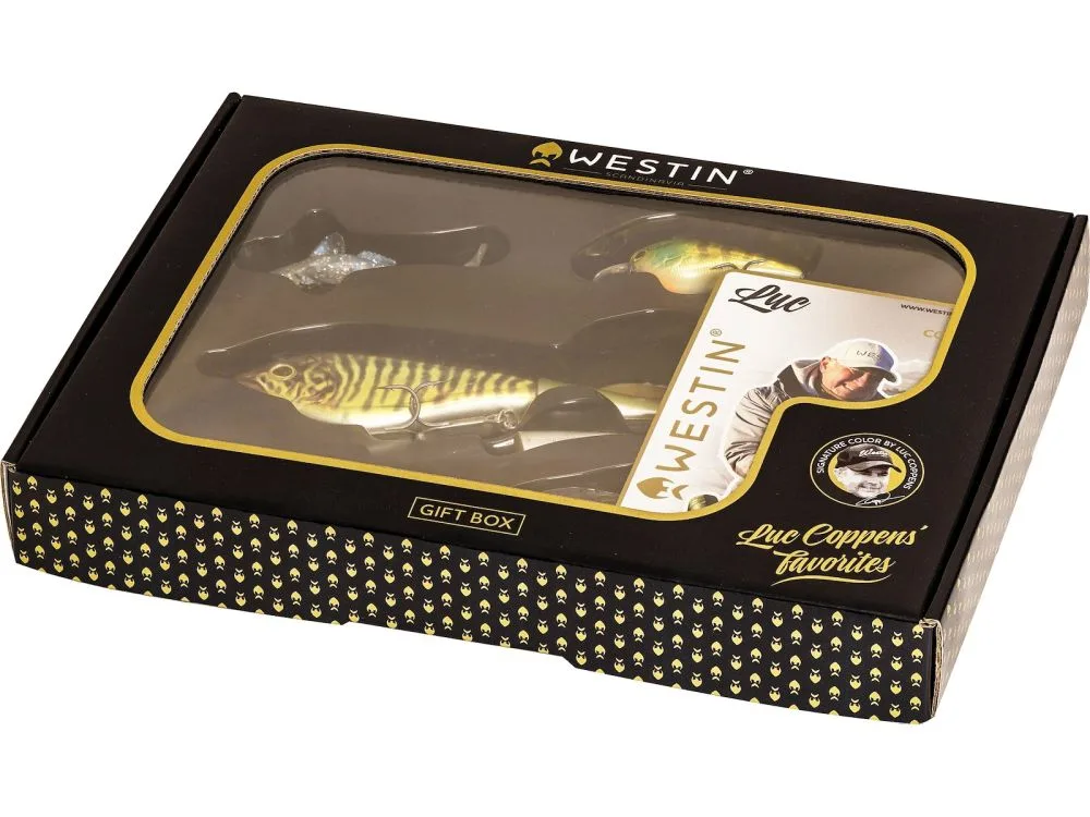 Westin dárková sada nástrah gift box luc coppens favorites freshwater lures kit 4 ks