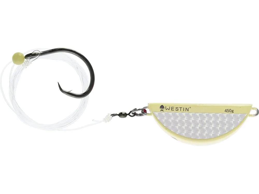 Westin návazec Halibut Anti Twist Rig Circle Hook Glow - 450g