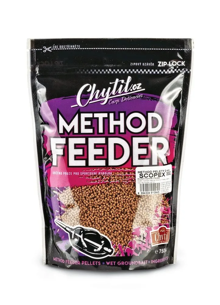 Chytil Method Feeder Pelety 2mm 750g - Scopex