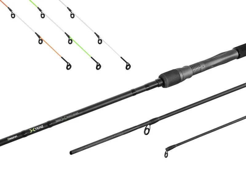 Delphin prut xtenz 3,6-3,9 m 120 g 3-díl