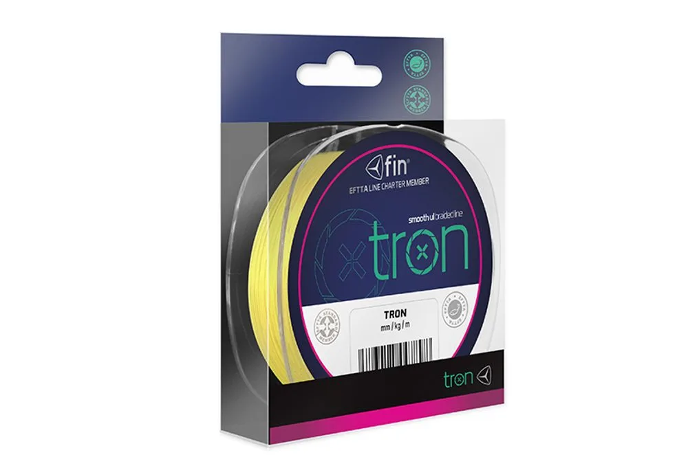 Delphin Šňůra Tron fluo žlutá - 0,06mm 2,70kg 20m