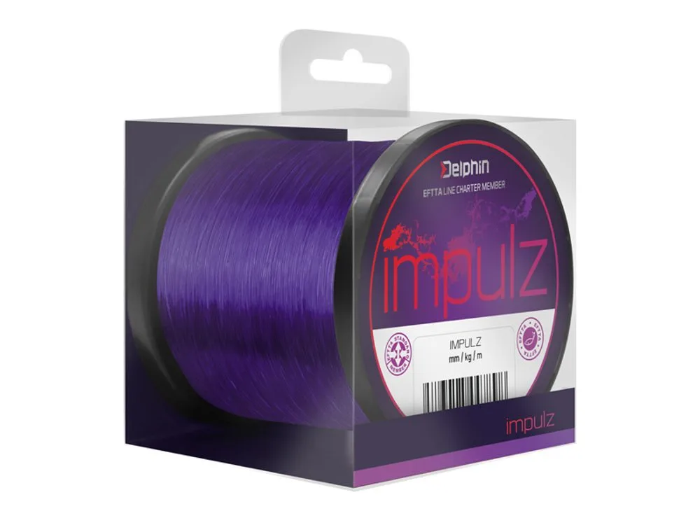 Delphin Vlasec Impulz fialový - 0,35mm 10,4kg 1100m