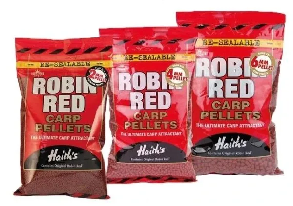 Dynamite Baits Pellets Robin Red Not Drilled 900g Hmotnost: 900g, Průměr: 4mm