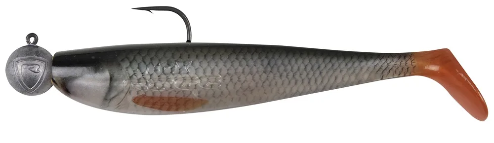 Fox rage gumová nástraha loaded zander pro shad ultra natural roach - 10 cm 10 g