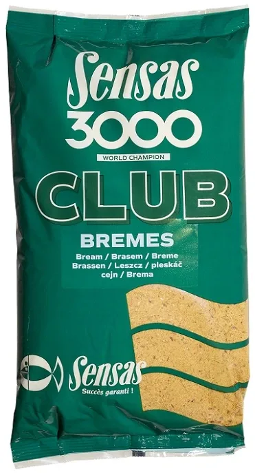 Sensas Krmení 3000 Club 1kg Příchuť: Bremes (cejn)
