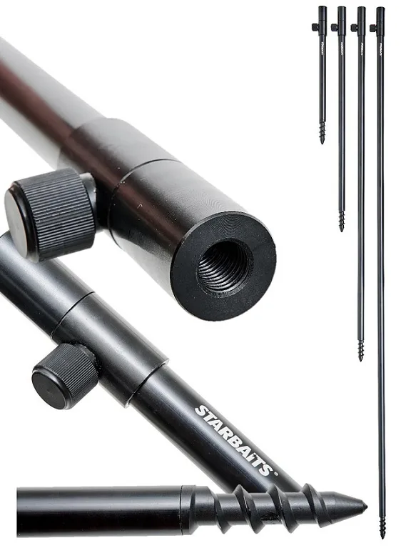 Starbaits vidlička black spot power drill - 120-210 cm