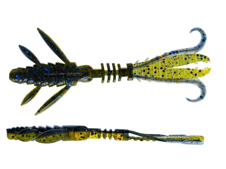 Westin Gumová nástraha CreCraw Ripplr Creaturebait Midnight Pumpkin - 9,5cm 4g 4ks