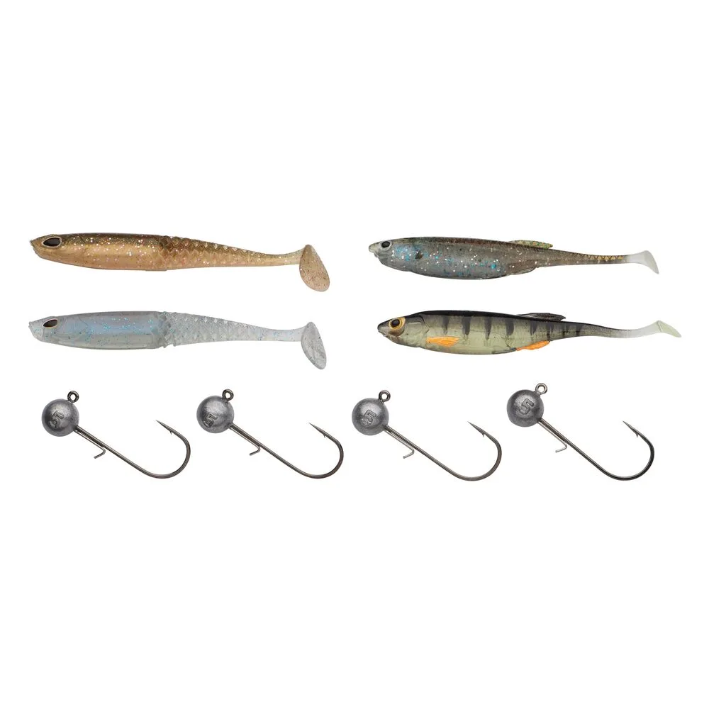 Berkley Gumová nástraha PowerBait Perch Jig 5g Pro Pack 8ks - Clear Water