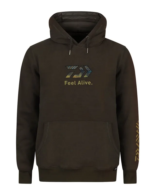 Daiwa mikina d-vec hoodie zander - m