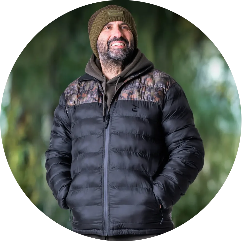 One more cast bunda splash camo knight puffer jacket - xl