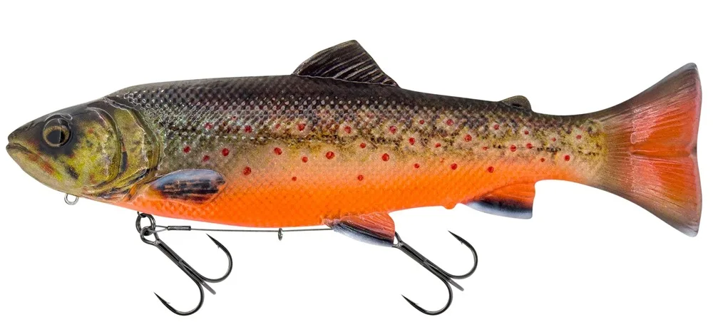 Savage gear gumová nástraha 3d line thru pulsetail trout slow sinking arctic char - 20 cm 102 g